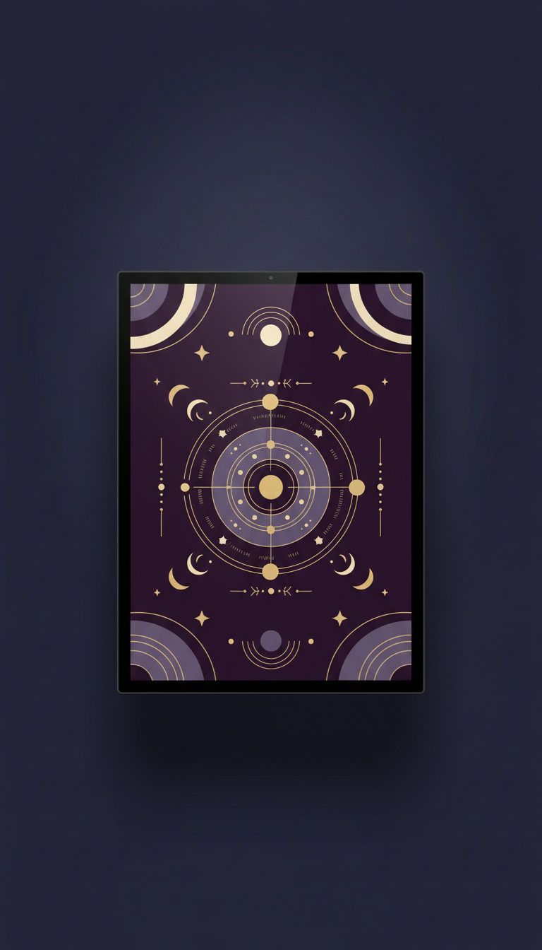 Personal Astrology Report with Custom Illustrations